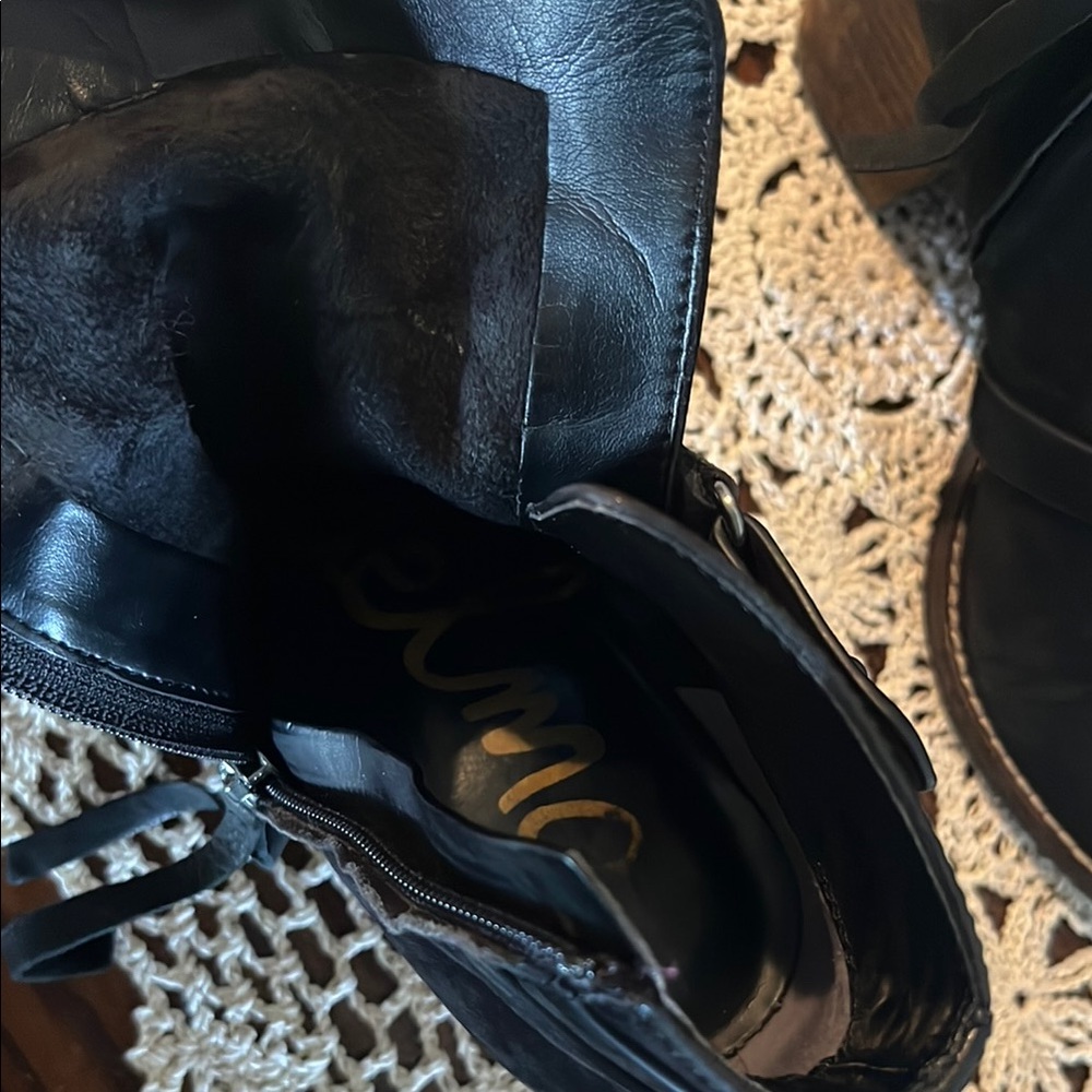 Sam Edelman Women's Black Ankle Boots - Picture 5 of 5